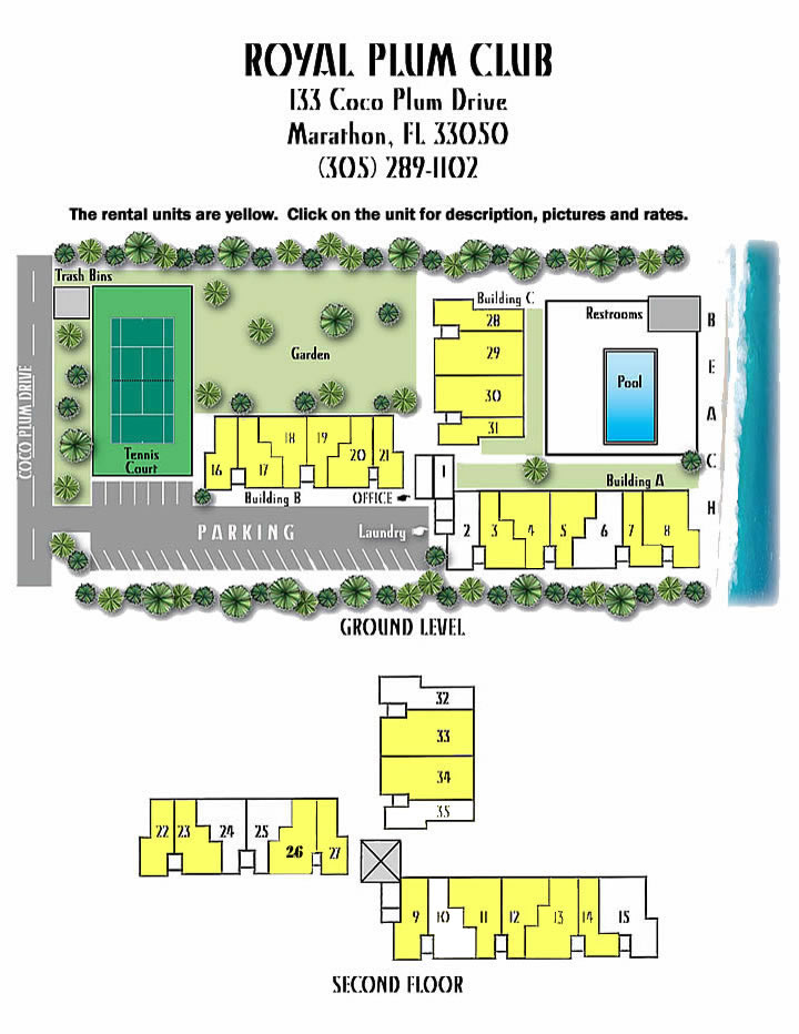 Site Plan of Royal Plum Club